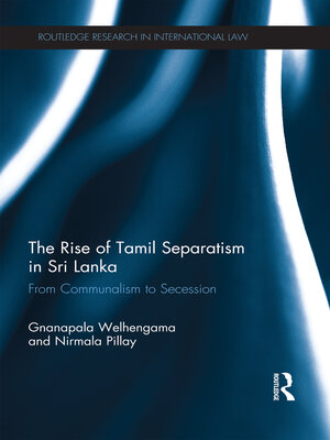 cover image of The Rise of Tamil Separatism in Sri Lanka
